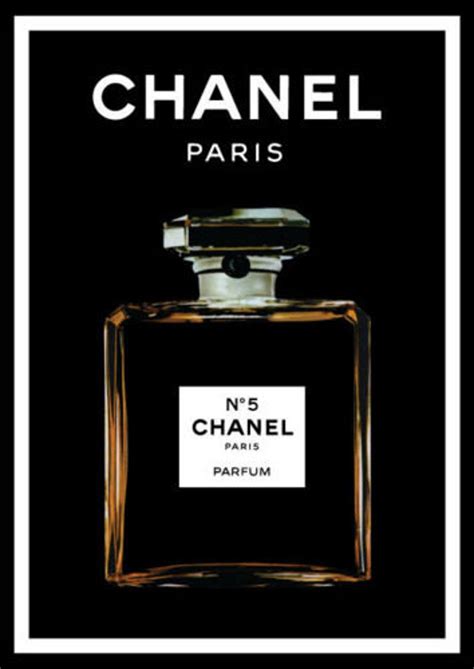 chanel perfume bottle poster|black and white chanel poster.